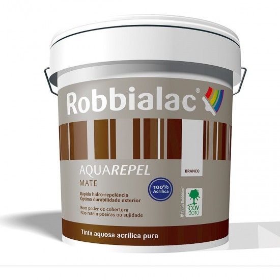 Aquarepel Robbialac Tinta Mate 100% Acrilica