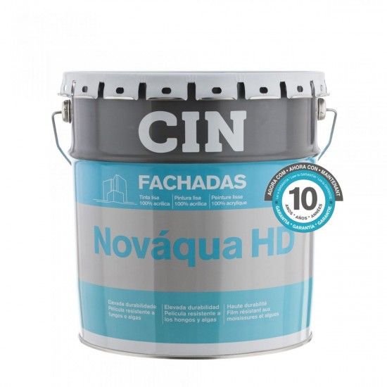 Novaqua Cin - Tinta 100% Acrilica para Fachadas