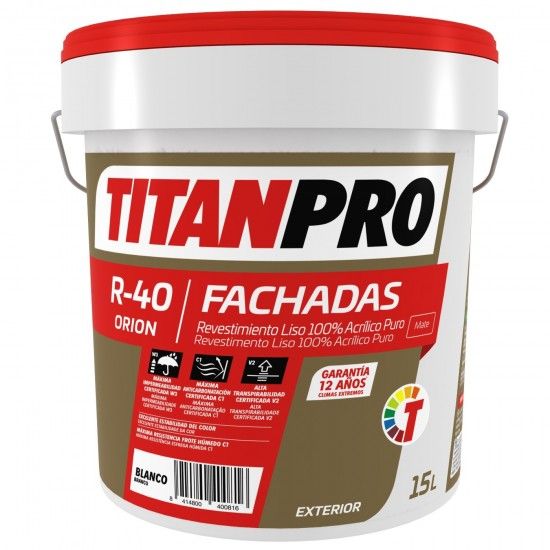 TitanPro Tinta Fachadas R-40