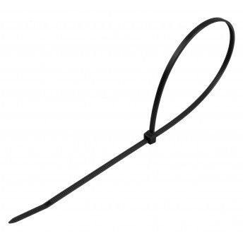 Abraadeira Preta Plstica, 8x400mm, 100Un  ref 66547 MAC POWER