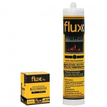 Silicone Alta Temperatura Preto SNPRO100 300ml refª FSATPS300 FLUX Silicone Alta Temperatura Preto SNPRO100 300ml refª FSATPS300 FLUX