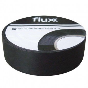 Fita Isoladora Preta 38mm 15mt refª FFIP3815 FLUX Fita Isoladora Preta 38mm 15mt refª FFIP3815 FLUX