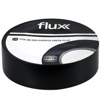 Fita Isoladora Preta 19mm 33mt refª FFIP1933 FLUX Fita Isoladora Preta 19mm 33mt refª FFIP1933 FLUX