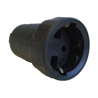 Ficha Femea Shucko Borracha 16A refª FFFSB16A FLUX Ficha Femea Shucko Borracha 16A refª FFFSB16A FLUX