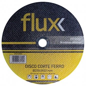 Disco Corte Ferro 180x3x22,2mm refª FDCF180 FLUX Disco Corte Ferro 180x3x22,2mm refª FDCF180 FLUX