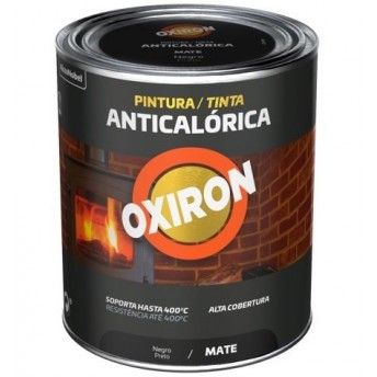 Oxiron Anti-calórico Preto mate 0.75L refª 5952373 Akzonobel Oxiron Anti-calórico Preto mate 0.75L refª 5952373 Akzonobel