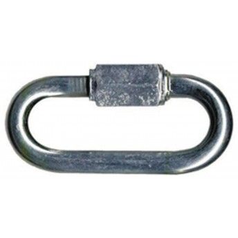 MOSQUET�O ELO CORRENTE GALV 12MM UNI