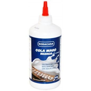 Cola p/madeira branca 0.5Kg ref� 46203 Mago