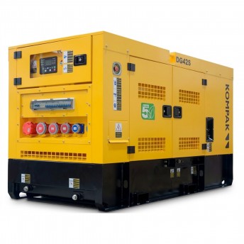 Gerador Diesel Rental Stage V Insonorizado 88kVA / 80kVA refª KP-DG88S Kompak Gerador Diesel Rental Stage V Insonorizado 88kVA / 80kVA refª KP-DG88S Kompak